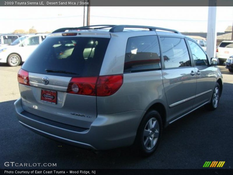 Desert Sand Mica / Stone 2009 Toyota Sienna LE
