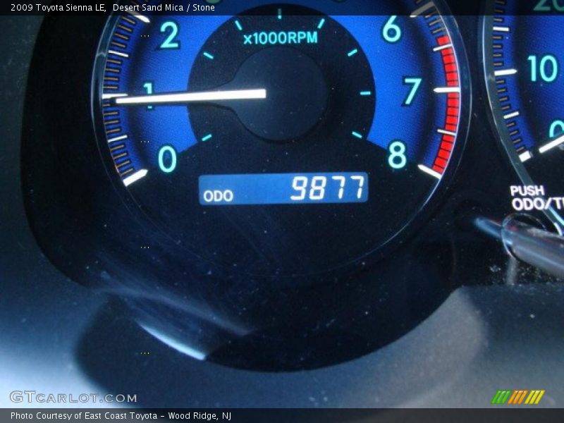 Desert Sand Mica / Stone 2009 Toyota Sienna LE