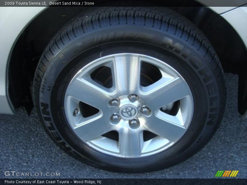 Desert Sand Mica / Stone 2009 Toyota Sienna LE