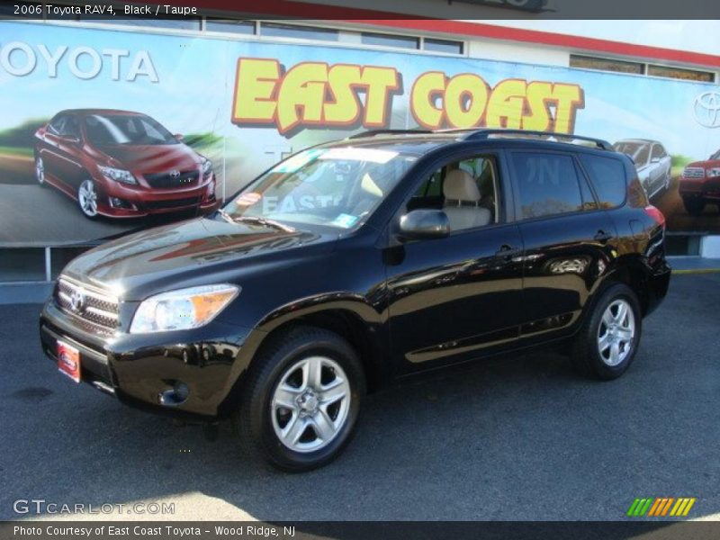 Black / Taupe 2006 Toyota RAV4