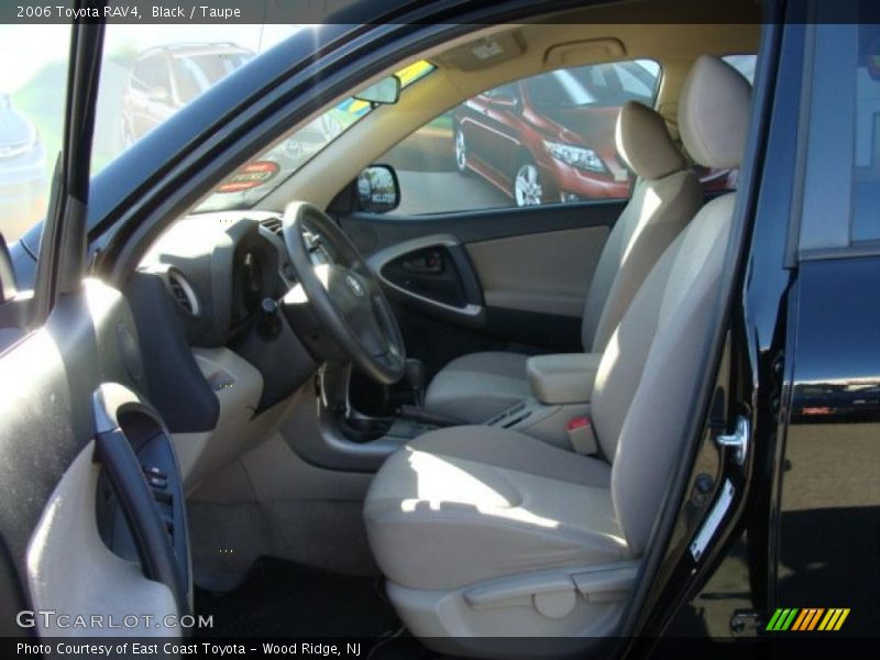 Black / Taupe 2006 Toyota RAV4
