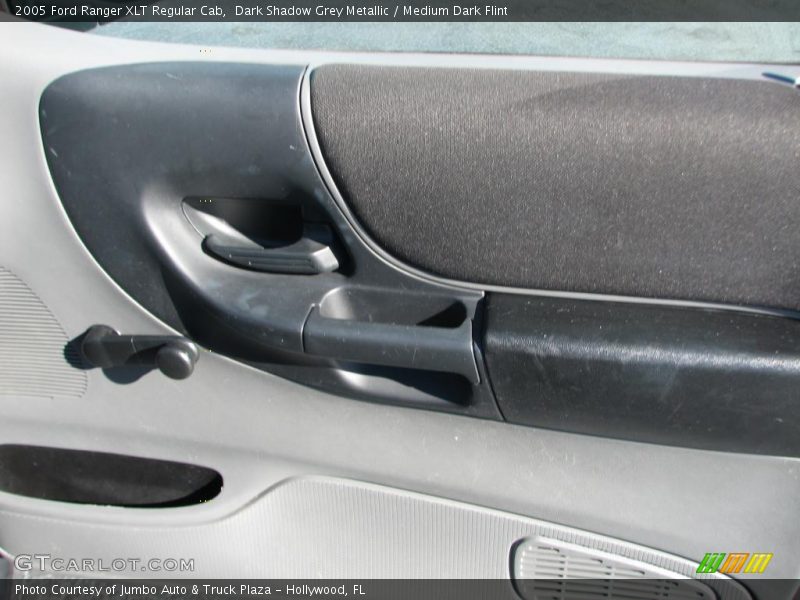 Dark Shadow Grey Metallic / Medium Dark Flint 2005 Ford Ranger XLT Regular Cab