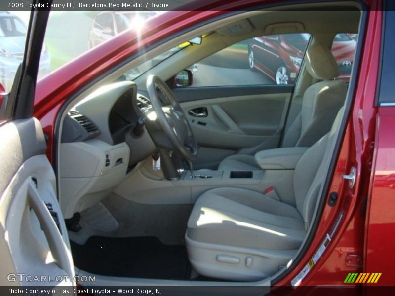 Barcelona Red Metallic / Bisque 2008 Toyota Camry LE