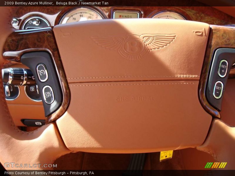 Beluga Black / Newmarket Tan 2009 Bentley Azure Mulliner