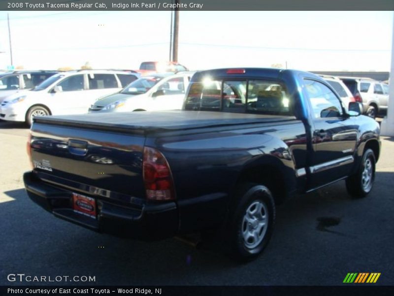 Indigo Ink Pearl / Graphite Gray 2008 Toyota Tacoma Regular Cab