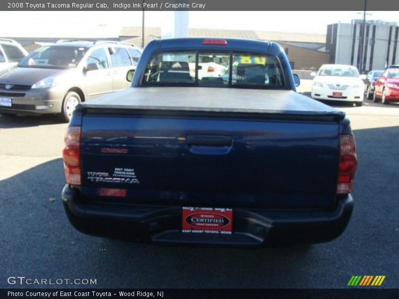 Indigo Ink Pearl / Graphite Gray 2008 Toyota Tacoma Regular Cab