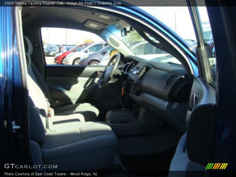 Indigo Ink Pearl / Graphite Gray 2008 Toyota Tacoma Regular Cab