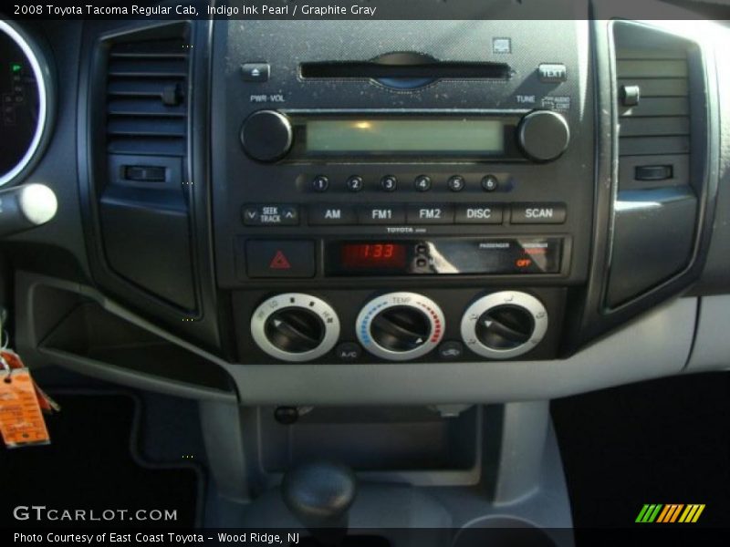 Indigo Ink Pearl / Graphite Gray 2008 Toyota Tacoma Regular Cab