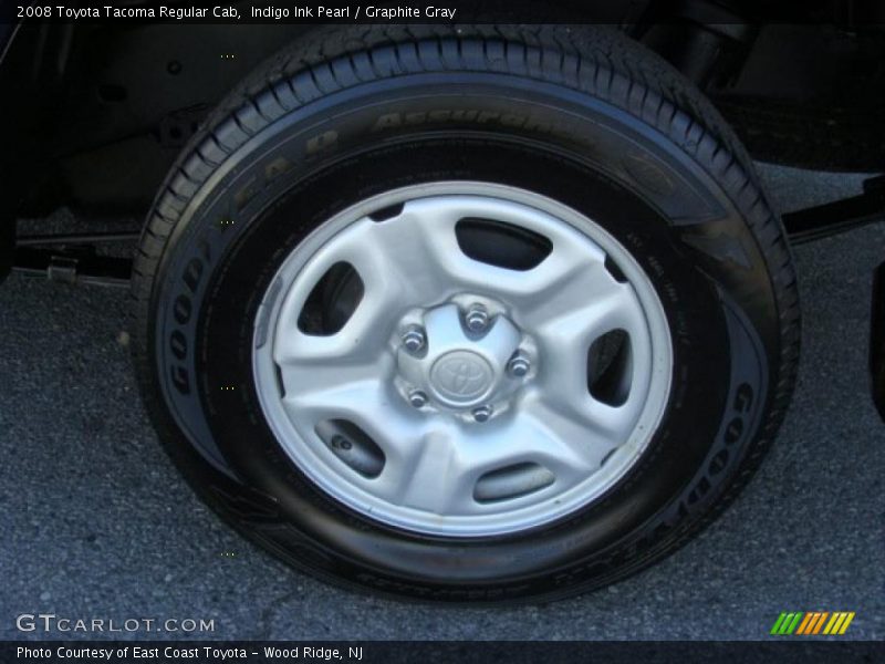 Indigo Ink Pearl / Graphite Gray 2008 Toyota Tacoma Regular Cab