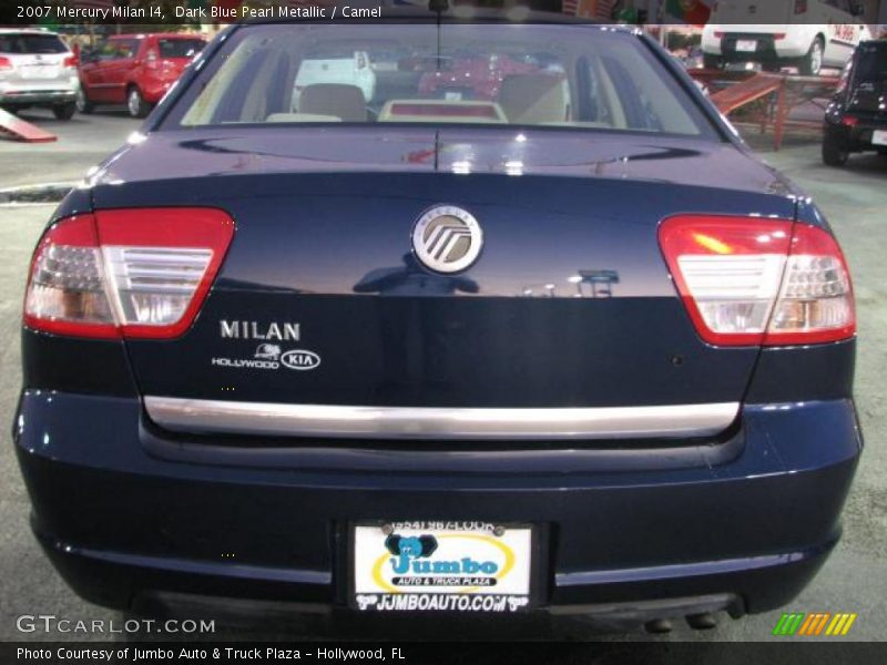 Dark Blue Pearl Metallic / Camel 2007 Mercury Milan I4