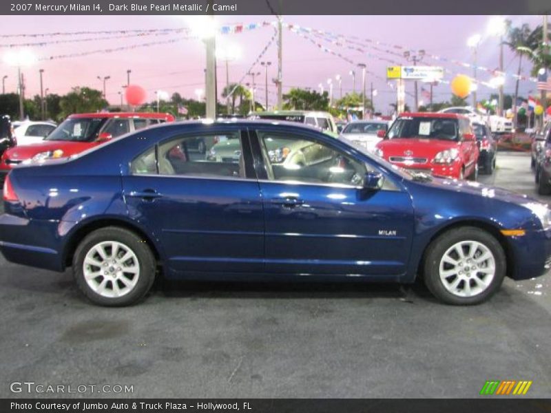 Dark Blue Pearl Metallic / Camel 2007 Mercury Milan I4