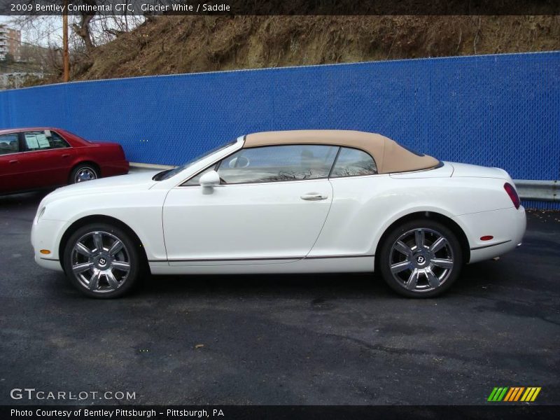 Glacier White / Saddle 2009 Bentley Continental GTC