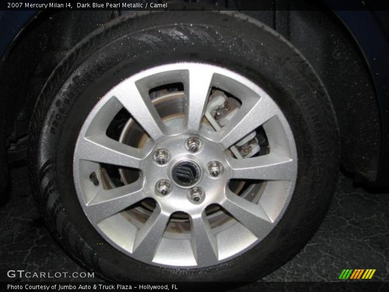 Dark Blue Pearl Metallic / Camel 2007 Mercury Milan I4