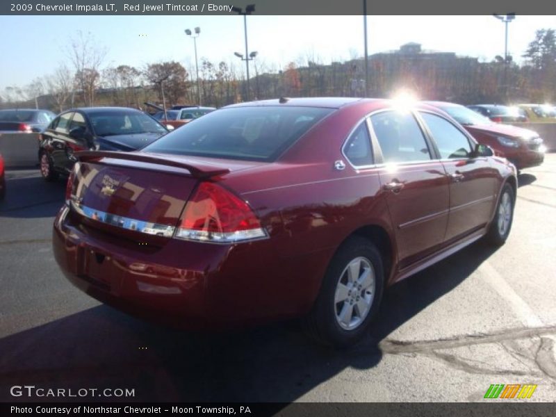 Red Jewel Tintcoat / Ebony 2009 Chevrolet Impala LT