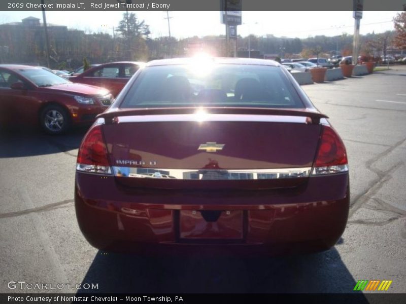 Red Jewel Tintcoat / Ebony 2009 Chevrolet Impala LT