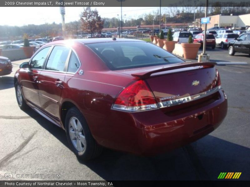Red Jewel Tintcoat / Ebony 2009 Chevrolet Impala LT