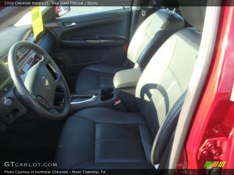 Red Jewel Tintcoat / Ebony 2009 Chevrolet Impala LT