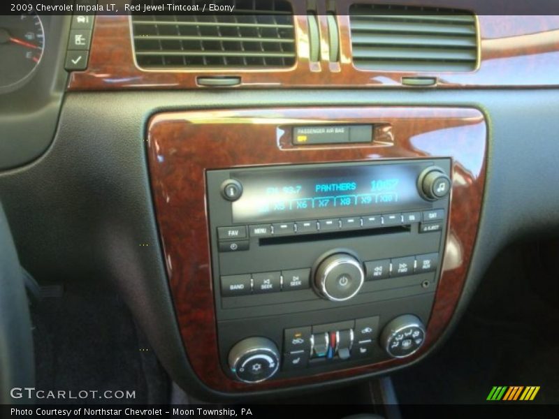 Red Jewel Tintcoat / Ebony 2009 Chevrolet Impala LT