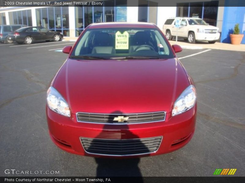 Red Jewel Tintcoat / Ebony 2009 Chevrolet Impala LT