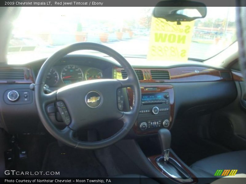 Red Jewel Tintcoat / Ebony 2009 Chevrolet Impala LT