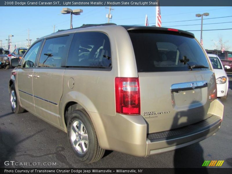 Light Sandstone Metallic / Medium Slate Gray/Light Shale 2008 Dodge Grand Caravan SXT