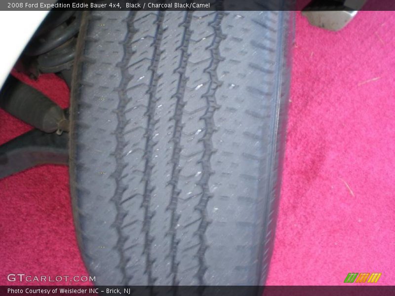 Black / Charcoal Black/Camel 2008 Ford Expedition Eddie Bauer 4x4