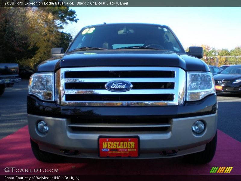Black / Charcoal Black/Camel 2008 Ford Expedition Eddie Bauer 4x4