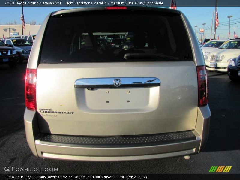 Light Sandstone Metallic / Medium Slate Gray/Light Shale 2008 Dodge Grand Caravan SXT