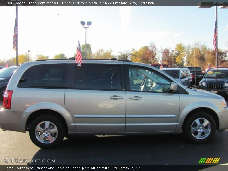 Light Sandstone Metallic / Medium Slate Gray/Light Shale 2008 Dodge Grand Caravan SXT