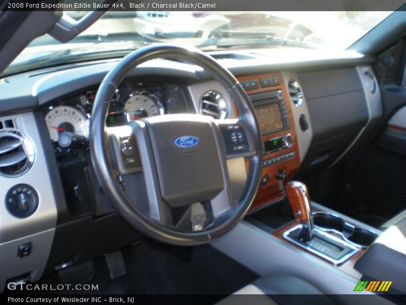 Charcoal Black/Camel Interior - 2008 Expedition Eddie Bauer 4x4 