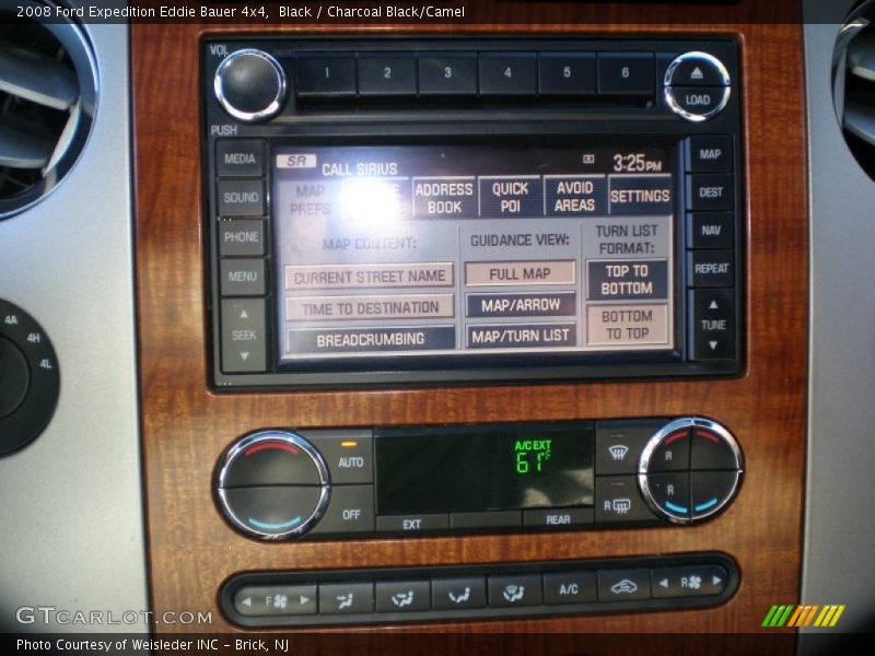 Controls of 2008 Expedition Eddie Bauer 4x4
