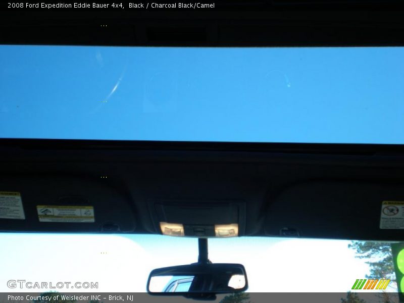 Black / Charcoal Black/Camel 2008 Ford Expedition Eddie Bauer 4x4