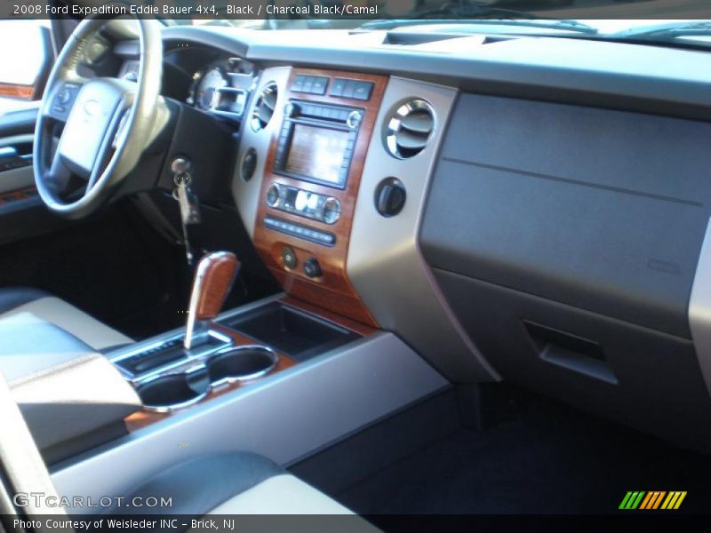 Black / Charcoal Black/Camel 2008 Ford Expedition Eddie Bauer 4x4