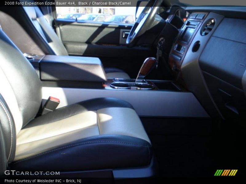 Black / Charcoal Black/Camel 2008 Ford Expedition Eddie Bauer 4x4