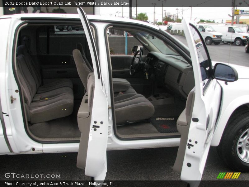  2002 Dakota Sport Quad Cab Dark Slate Gray Interior