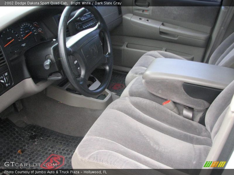  2002 Dakota Sport Quad Cab Dark Slate Gray Interior
