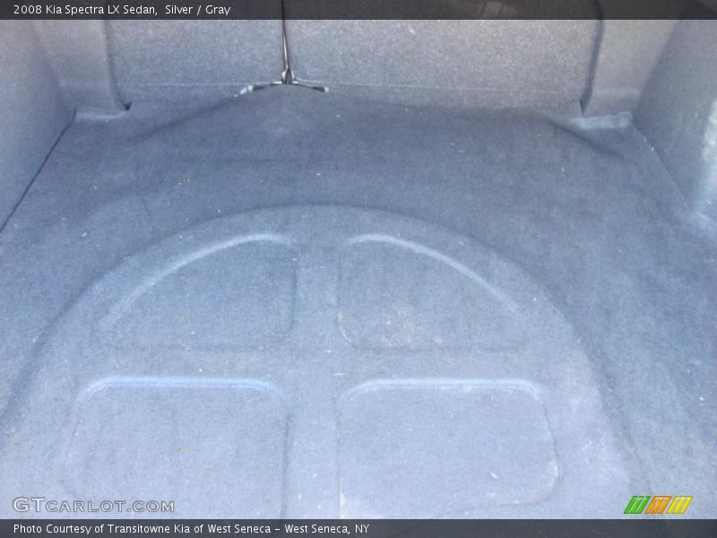 Silver / Gray 2008 Kia Spectra LX Sedan