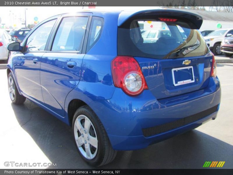 Bright Blue / Charcoal 2010 Chevrolet Aveo Aveo5 LT