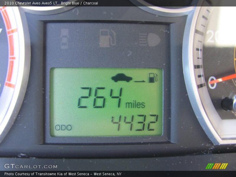 Bright Blue / Charcoal 2010 Chevrolet Aveo Aveo5 LT