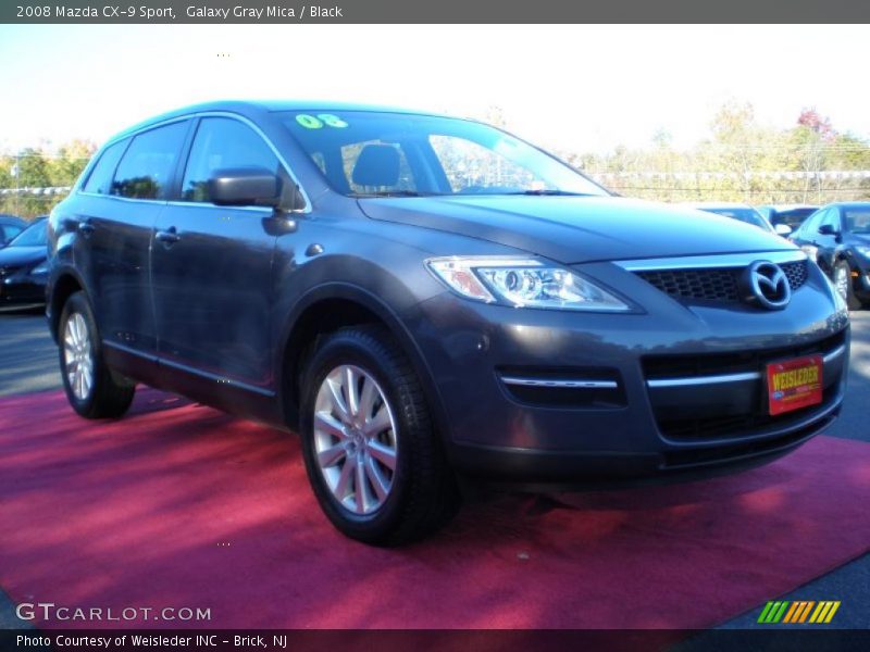 Galaxy Gray Mica / Black 2008 Mazda CX-9 Sport