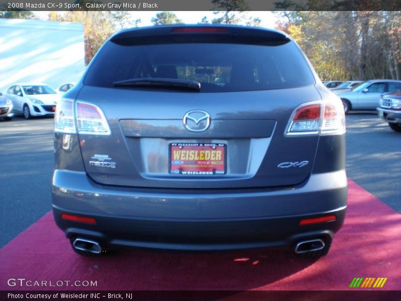 Galaxy Gray Mica / Black 2008 Mazda CX-9 Sport