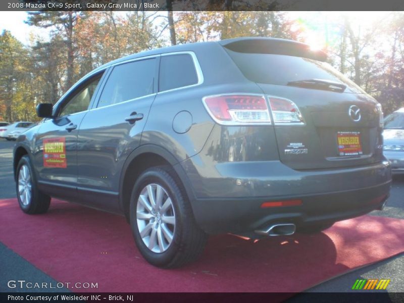Galaxy Gray Mica / Black 2008 Mazda CX-9 Sport