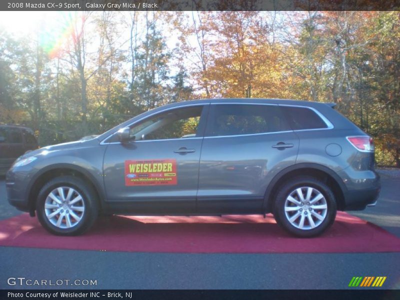 Galaxy Gray Mica / Black 2008 Mazda CX-9 Sport
