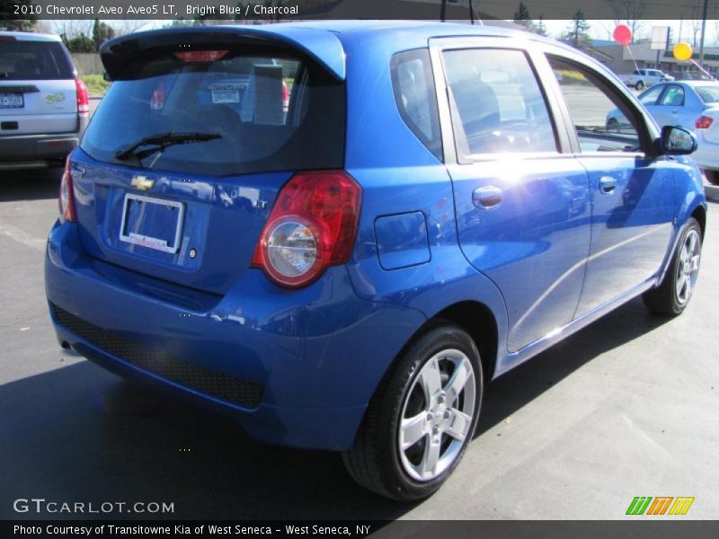 Bright Blue / Charcoal 2010 Chevrolet Aveo Aveo5 LT