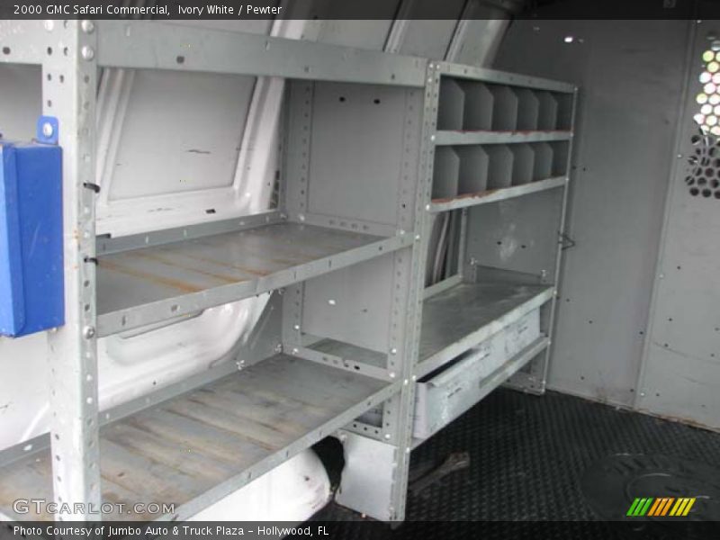 Ivory White / Pewter 2000 GMC Safari Commercial