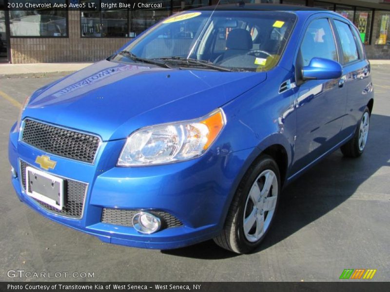 Bright Blue / Charcoal 2010 Chevrolet Aveo Aveo5 LT