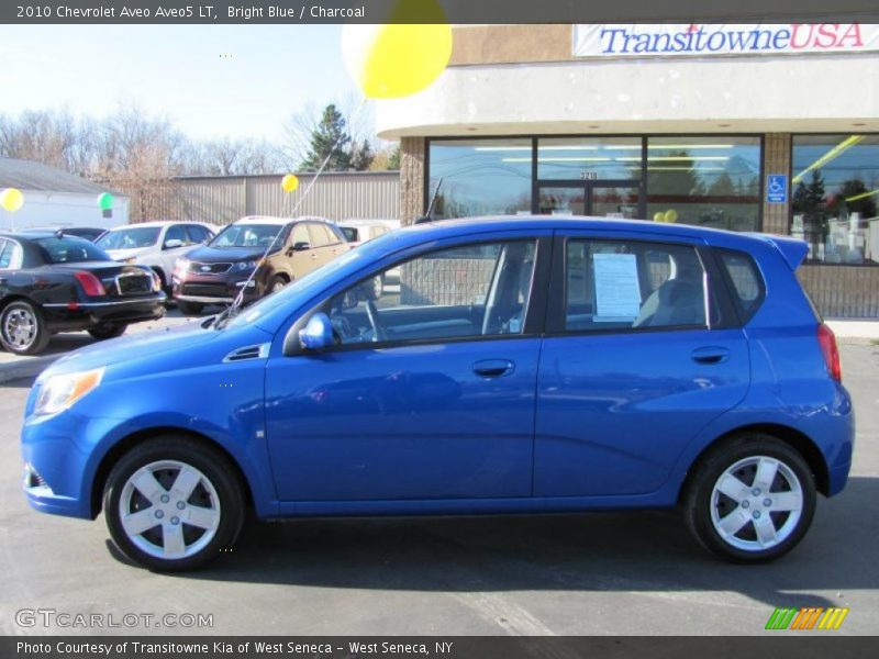 Bright Blue / Charcoal 2010 Chevrolet Aveo Aveo5 LT