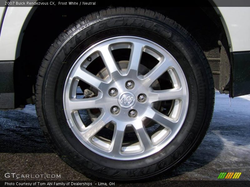 Frost White / Neutral 2007 Buick Rendezvous CX