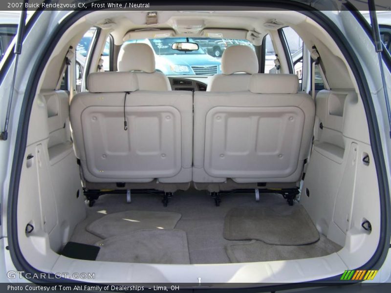 Frost White / Neutral 2007 Buick Rendezvous CX