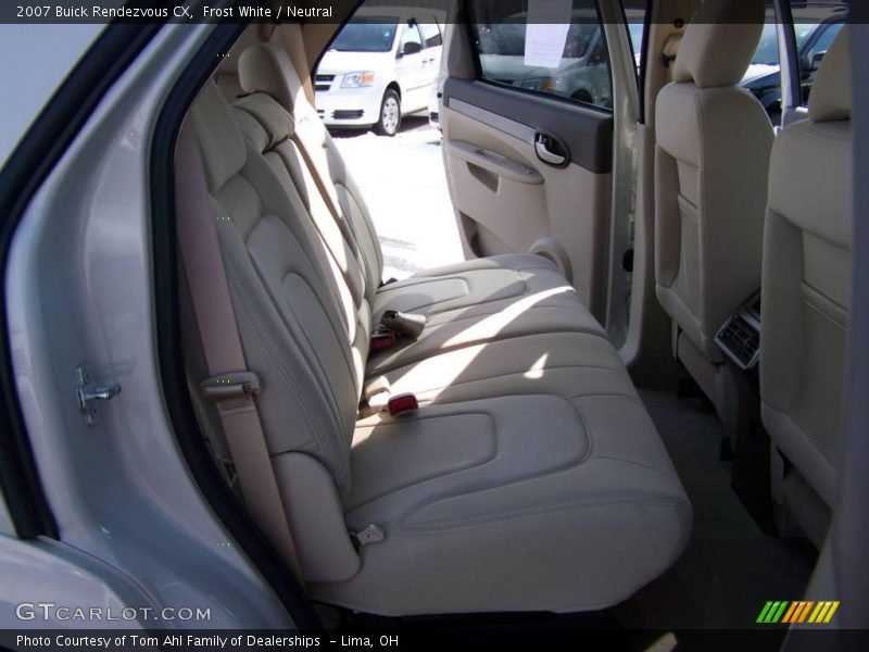 Frost White / Neutral 2007 Buick Rendezvous CX